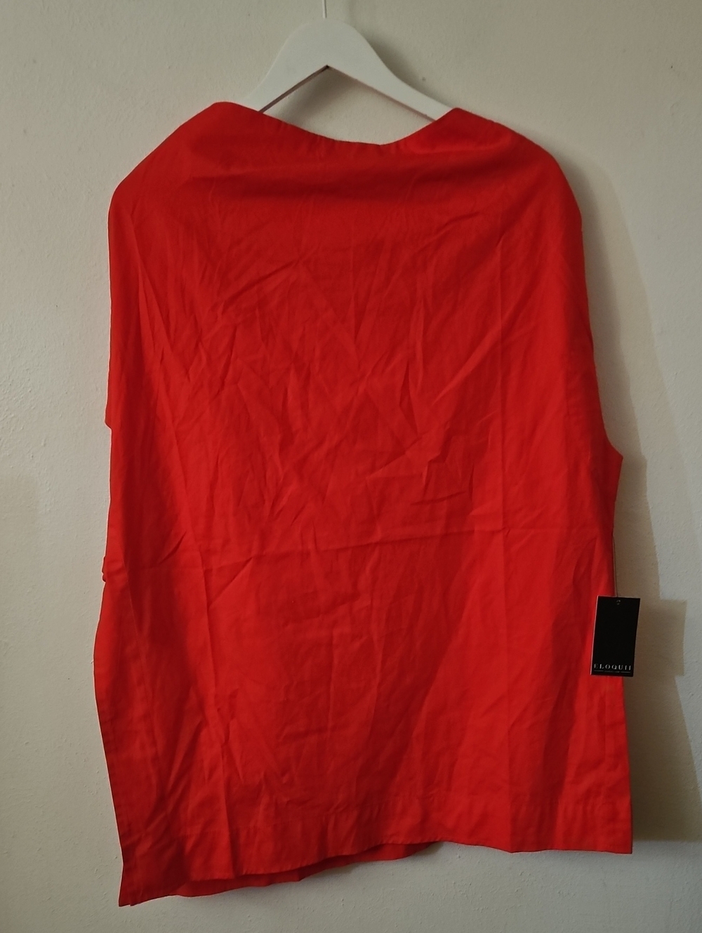 Eloquii Bright Red Sleeveless Tank Top